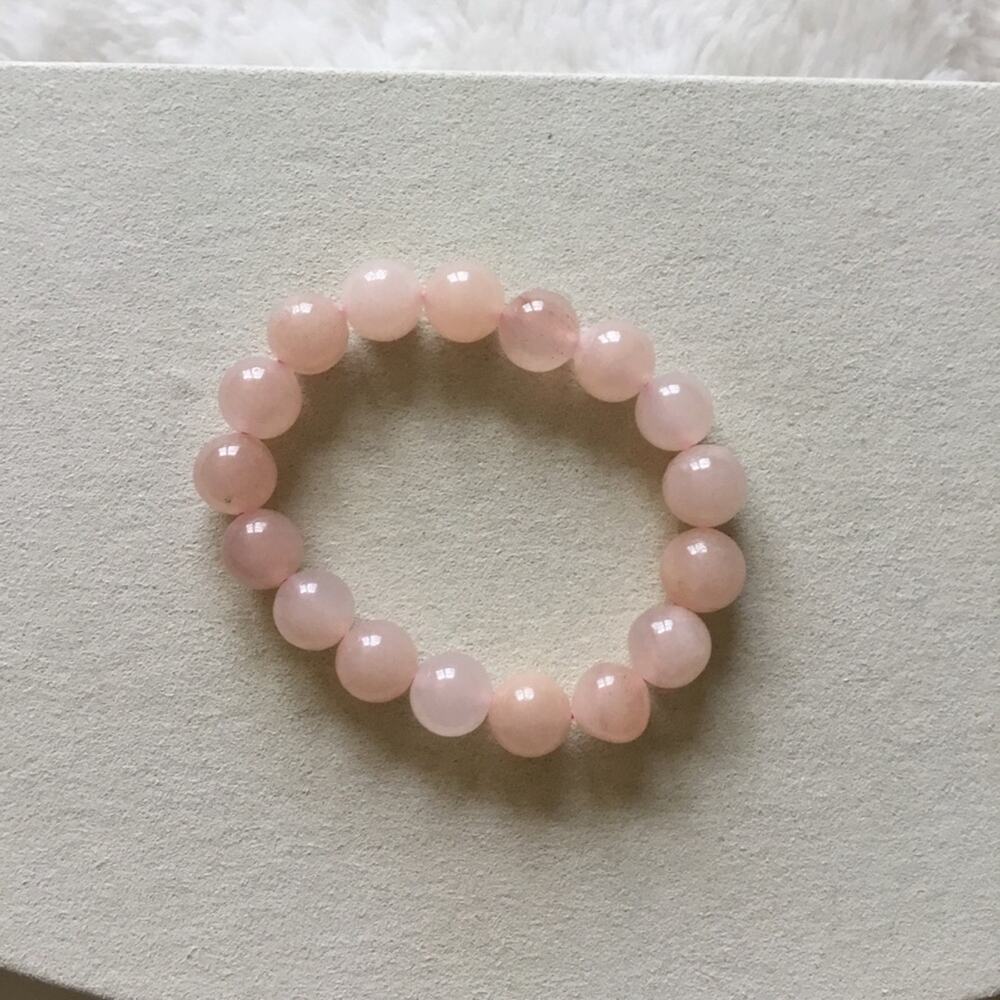 Pink Round Crystals Bracelet
